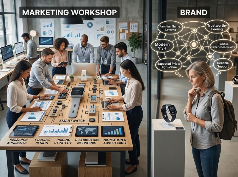 Marketing và thương hiệu khác nhau về chức năng và cách tạo giá trị thế nào?